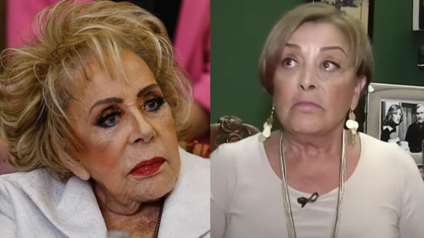 Entre lágrimas, Sylvia Pasquel confirma enfermedad de Silvia Pinal y hace desgarradora súplica