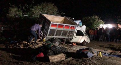 Accidente vehicular en Chiapas: Camión con migrantes se vuelca y deja 4 víctimas letales