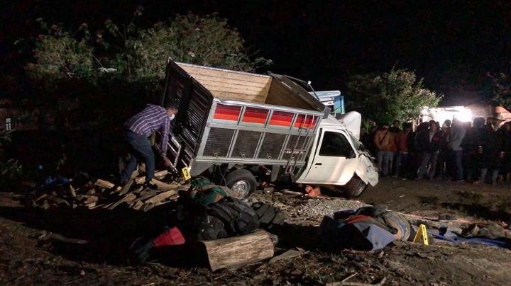 Accidente vehicular en Chiapas: Camión con migrantes se vuelca y deja 4 víctimas letales
