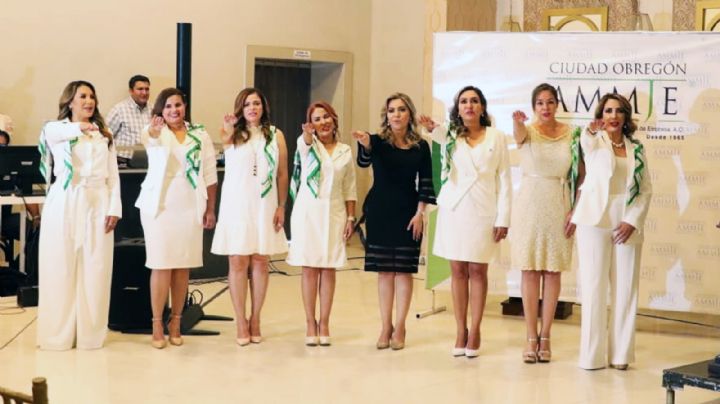 Consejo directivo de la Ammje toma protesta por un ciclo más en Ciudad Obregón