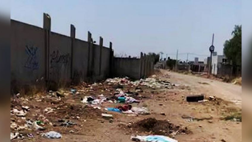 Sobre un camino de terracería, sicarios abandonan un 'encobijado' en Hidalgo