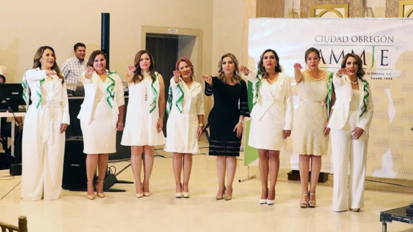 Consejo directivo de la Ammje toma protesta por un ciclo más en Ciudad Obregón