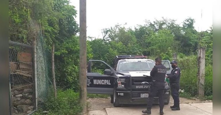 Autoridades llegan al sitio