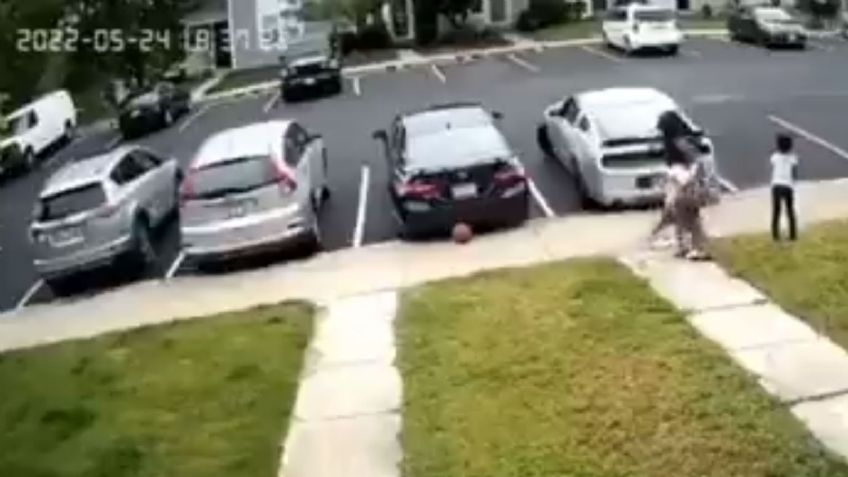 Violencia en EU: En VIDEO, captan a niños atrapados por tiroteo en Woodbridge, Virginia