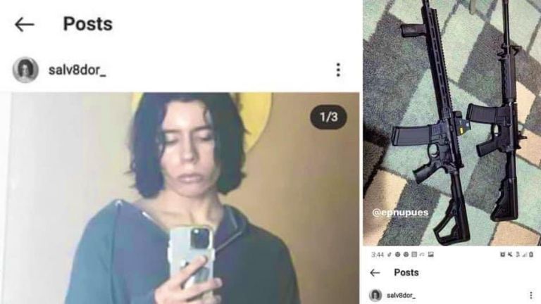 Publicaciones en redes de Salvador Ramos 