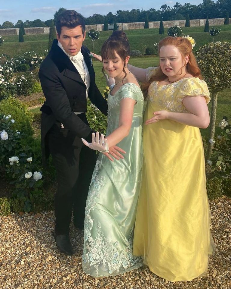 Rodaje de la serie 'Bridgerton'