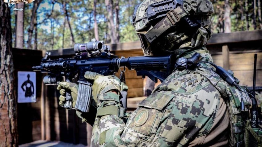 Cajeme: Elementos de la Semar detienen a 5 sujetos que andaban armados por Pueblo Yaqui