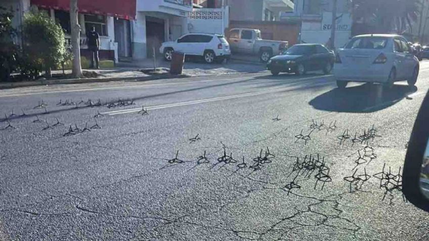 Alto al crimen: Dos sujetos son detenidos en posesión de 'ponchallantas' y armas en Guaymas