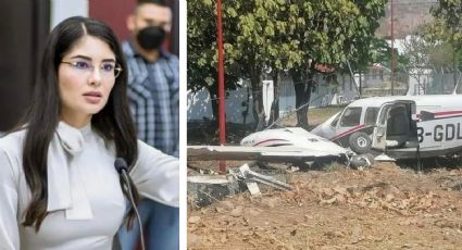 Se accidenta avioneta de la alcaldesa de Tepic, Geraldine Ponce; este es su estado de salud