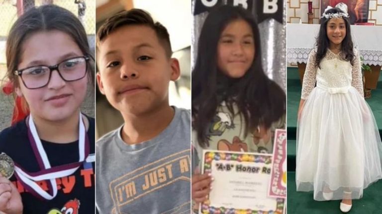 Víctimas de la masacre en primaria de Texas 