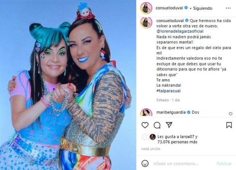 Consuelo Duval y Lorena de la Garza vuelven a la televisión