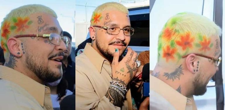 Christian Nodal muestra su nuevo look