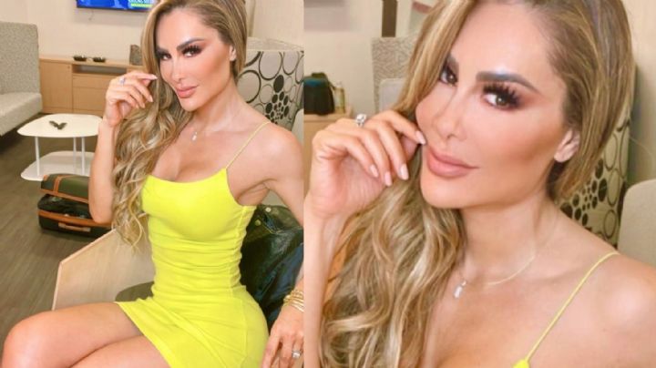 "Diosa mexicana": Ninel Conde deja sin palabras al lucir cinturita con ajustado vestido en Instagram