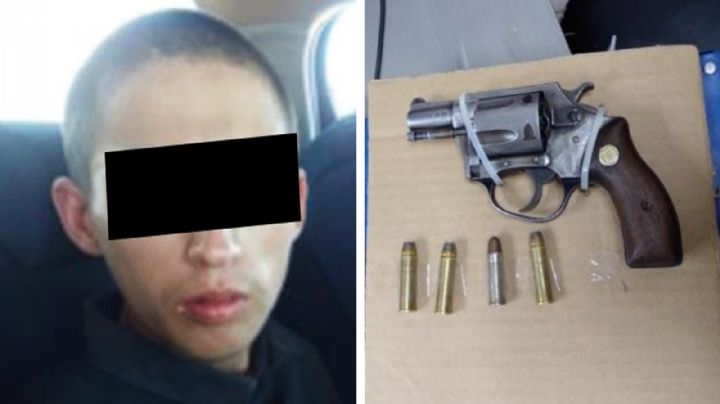 Arrestan a joven armado con pistola cargada en Cajeme; intentó escapar de la Policía