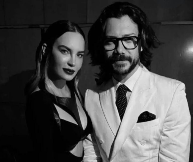 Belinda y Álvaro Morte