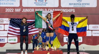 La pesista sonorense Daphne Guillén conquista el título mundial Sub20 en Grecia