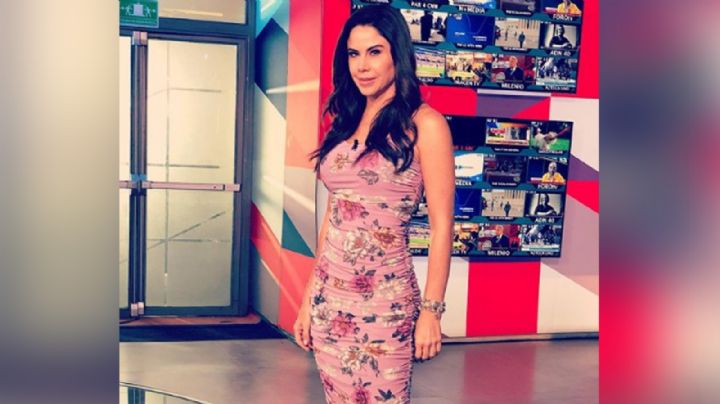 ¡La de rojo! Paola Rojas luce su silueta con coqueto 'outfit' en Televisa y cautiva a todo Instagram