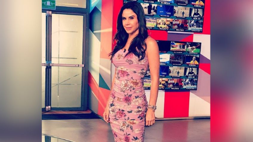¡La de rojo! Paola Rojas luce su silueta con coqueto 'outfit' en Televisa y cautiva a todo Instagram