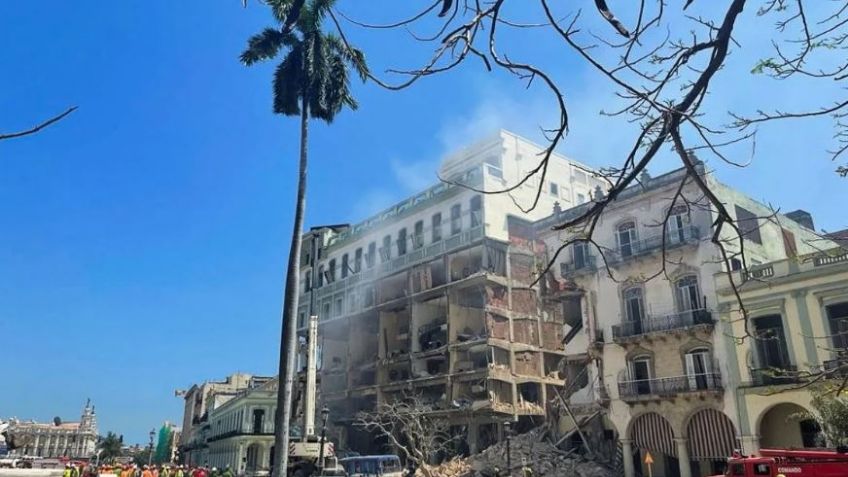 Cuba: Suman 18 víctimas fatales por explosión en Hotel Saratoga; hallan el cuerpo de un menor