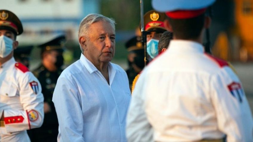 Con una ofrenda a José Martí, AMLO arrancará de manera oficial su visita por Cuba