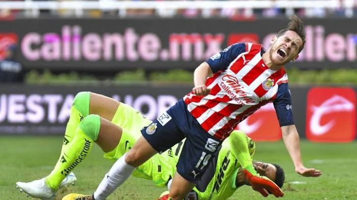 Golpe a Chivas: Tras accidente con Talavera, 'Canelo' Angulo será baja por 12 semanas