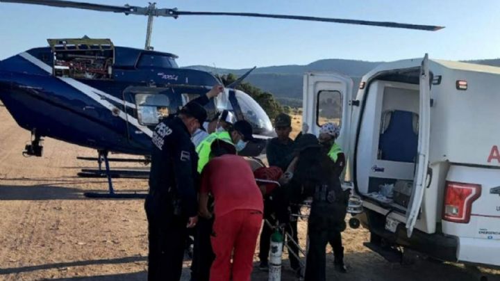 Por complicaciones en su embarazo, mujer es trasladada vía aérea a hospital en Ciudad Obregón