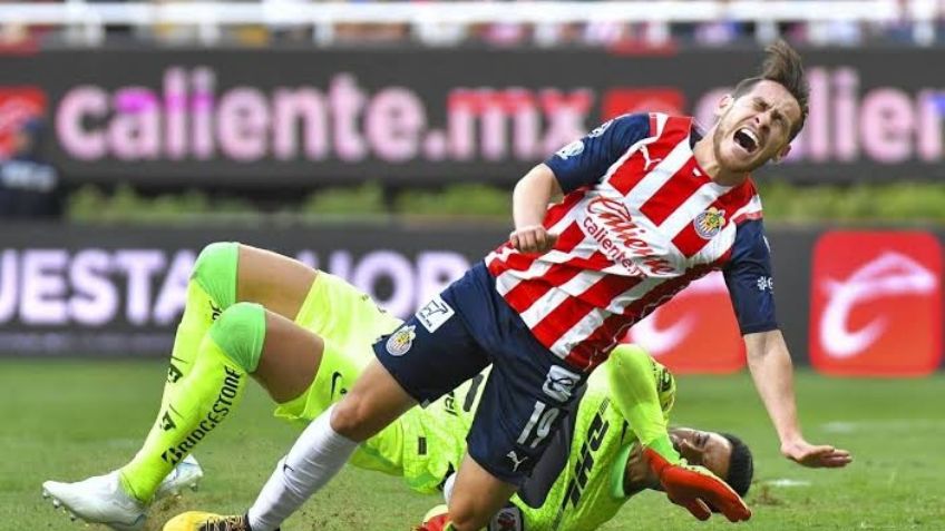 Golpe a Chivas: Tras accidente con Talavera, 'Canelo' Angulo será baja por 12 semanas