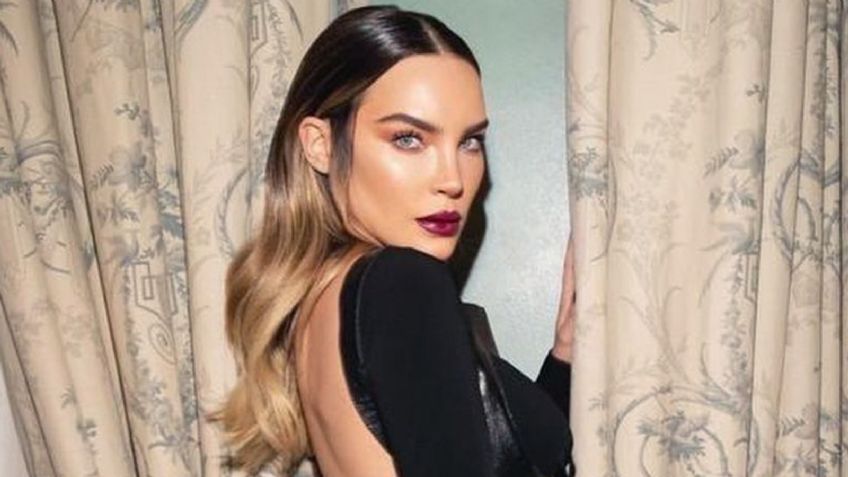 ¡A un lado Nodal! Belinda posa con imponente bañador negro y desata revuelo en las redes