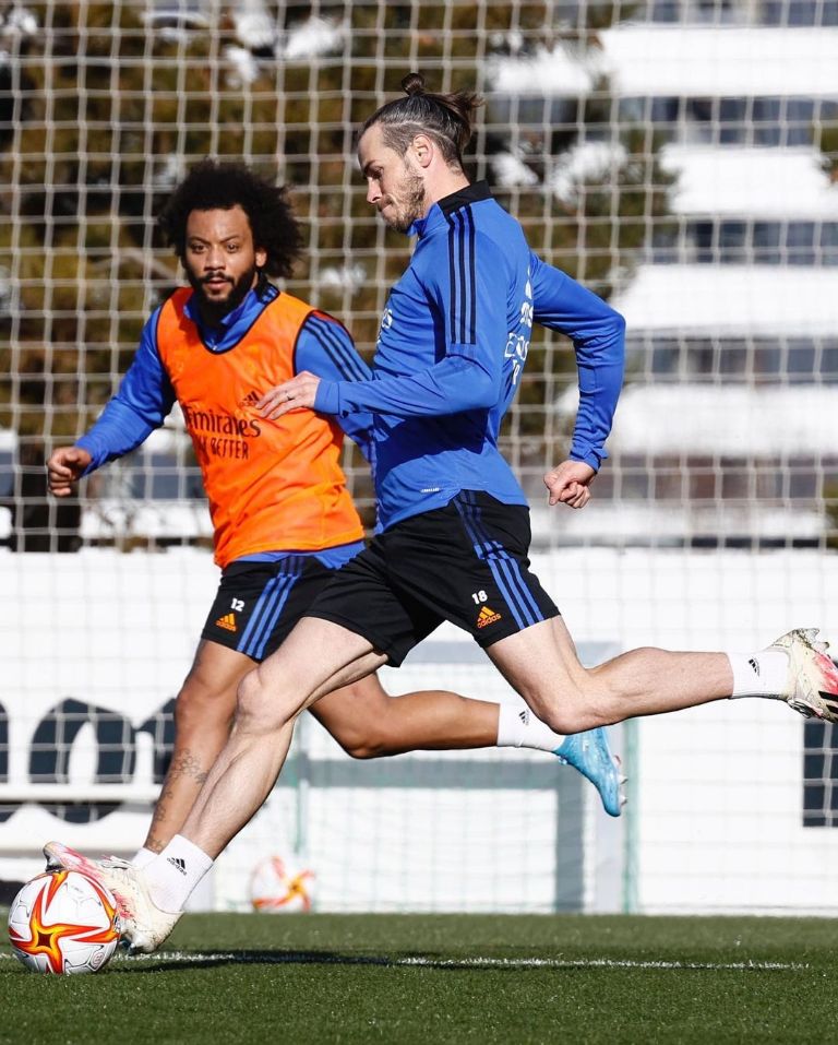 Gareth Bale y Marcelo 