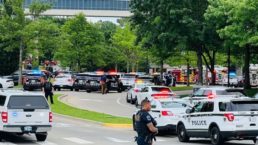Sigue la violencia en EU: Tiroteo en una clínica de Oklahoma deja 4 muertos y varios heridos