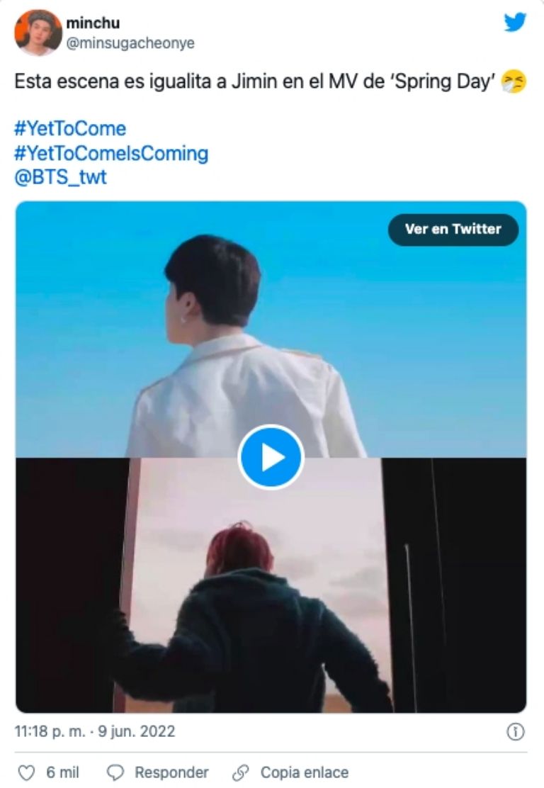 Reacciones al video de BTS 