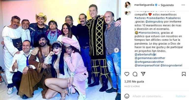 Maribel Guardia se despide