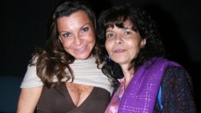 Mariana Garza y su mamá
