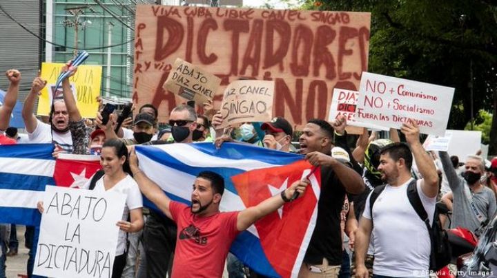 Protestas organizadas en Cuba el año anterior, dejaron a 381 personas sancionadas