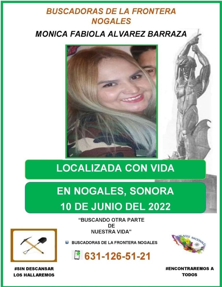 La ficha de Mónica Fabiola Álvarez Barraza