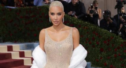 Ni perdiendo 7 kilos, Kim Kardashian evitó dañar el vestido de Marilyn Monroe