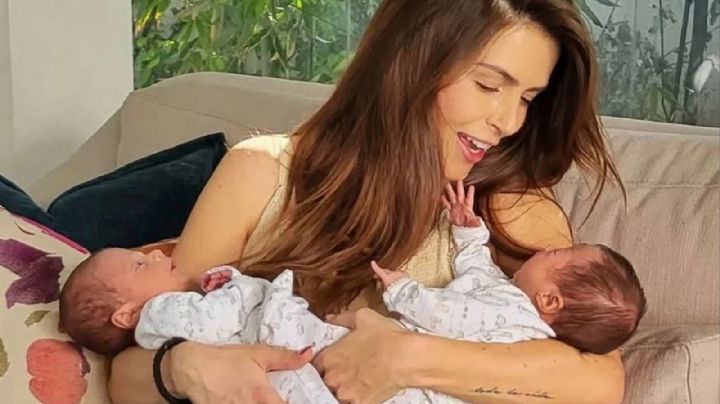 Claudia Álvarez festeja lujoso bautizo para sus hijos; la fiesta se llenó con estrellas de Televisa