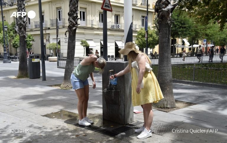 Calor azota en España 