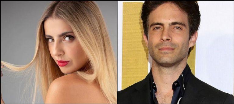 Michelle Renaud y Osvaldo Benavides