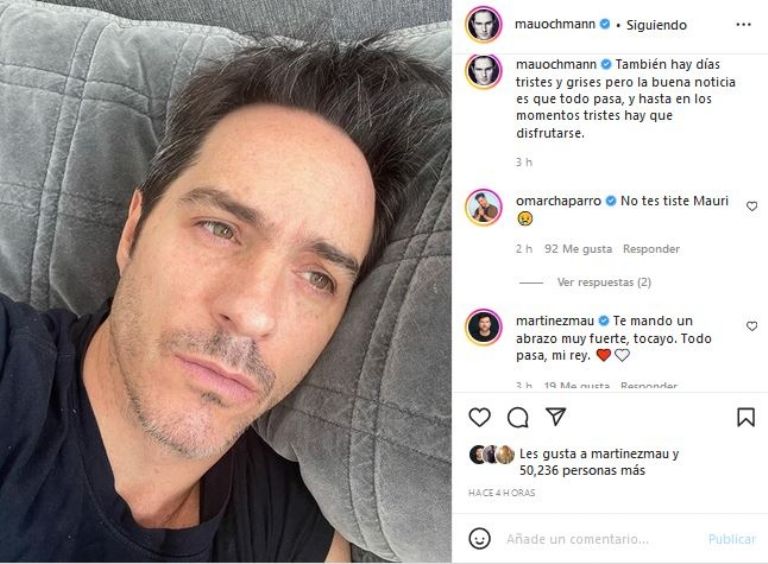 Mauricio Ochmann manda mensaje 