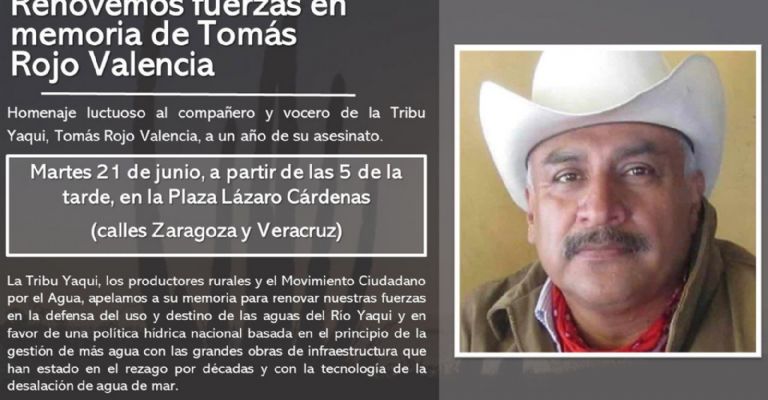Realizarán homenaje a Tomás Rojo