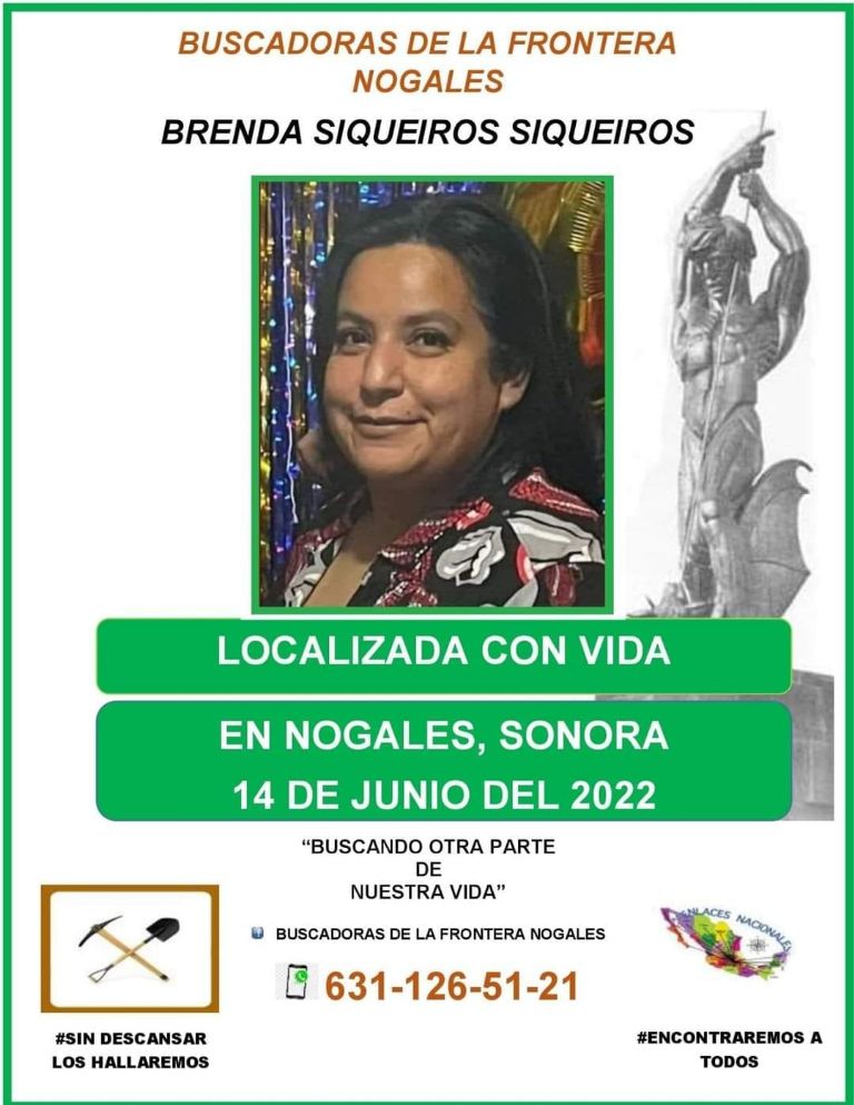 La ficha de Brenda Siqueiros Siqueiros