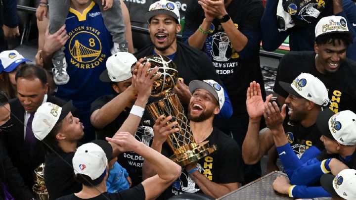 Los Warriors son campeones de la NBA 2022; se imponen a Boston en el Juego 6