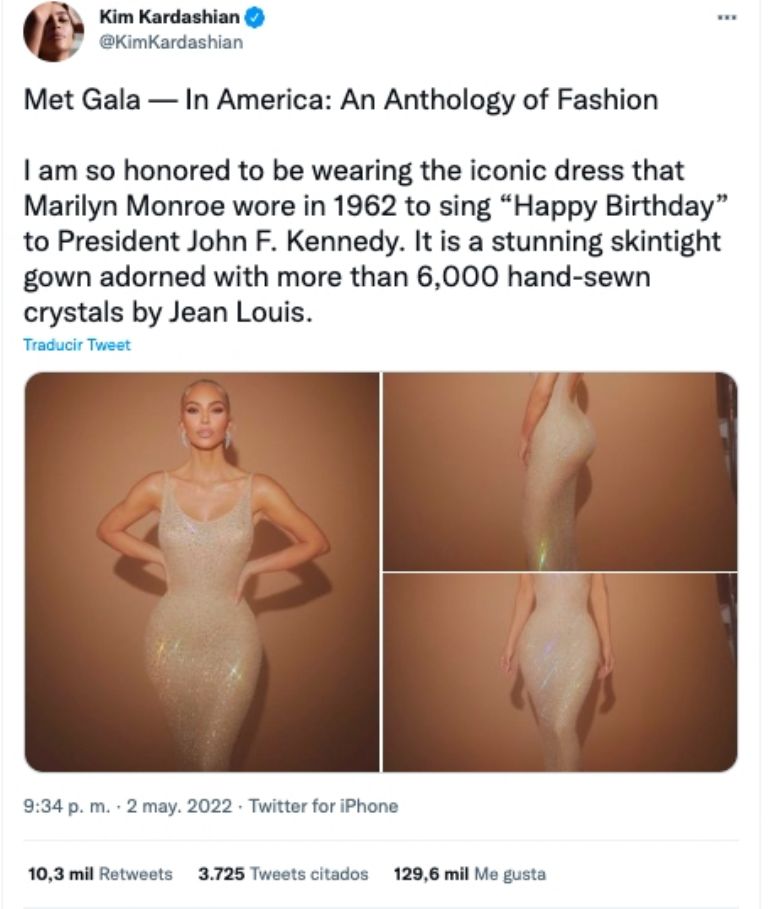 Kim Kardashian MET Gala 