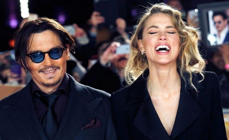 Amber Heard y Johnny Depp