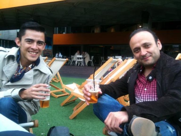 Eduardo España y Ranferi Aguilar