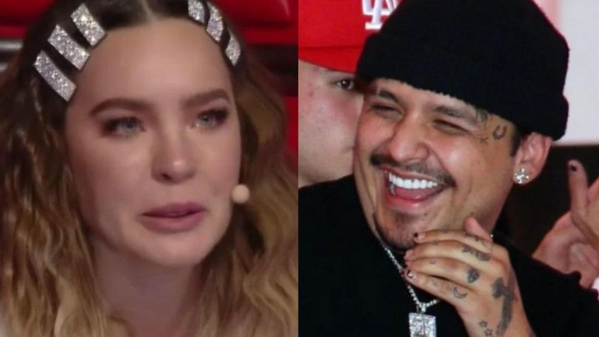 ¿Borracha y dolida? Tras ataques de Christian Nodal, exhiben a Belinda al filtrar íntimo VIDEO