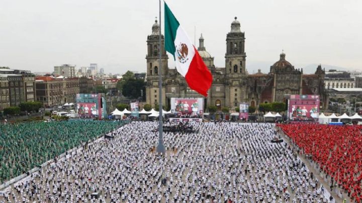 Clase masiva de box rompe récord Guiness en la CDMX; acuden más de 14 mil personas