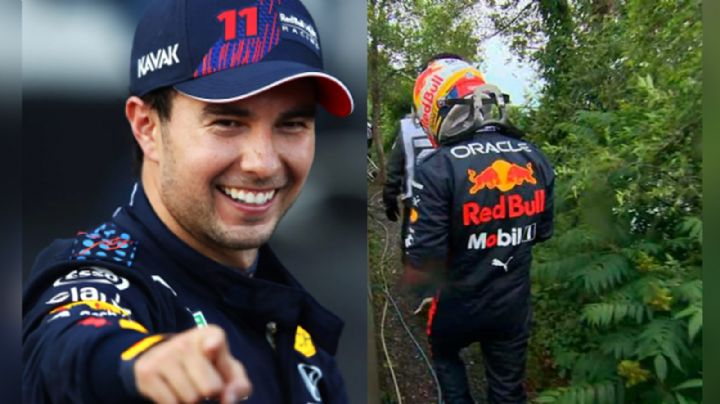 'Checo' Pérez abandona la qualy del GP de Canadá tras sufrir un choque contra una contención