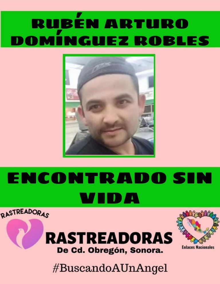 La ficha de Rubén Arturo Domínguez Robles